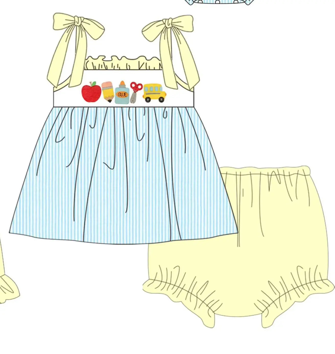 Kids Back to School Outfit Sets