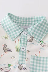 Abby & Evie
SAGE MALLARD SHORTS SET