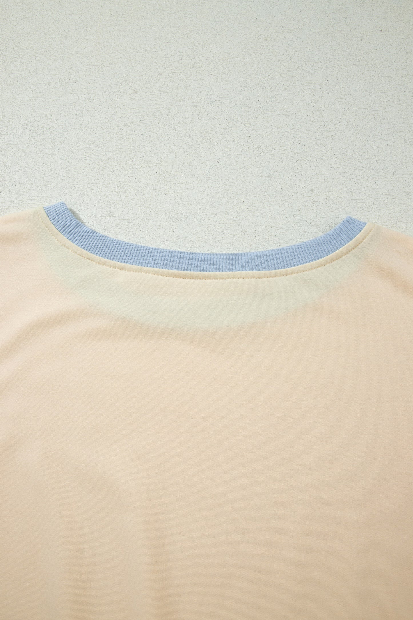 Colorblock Edge Drop Shoulder T Shirt and Skort 2Pcs Set