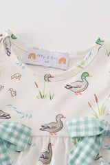 Abby & Evie
SAGE MALLARD BLOOMER SET