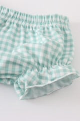 Abby & Evie
SAGE MALLARD BLOOMER SET