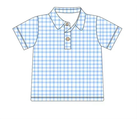 Blue Patchwork Boutique New brother and sister sets