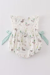 Abby & Evie
SAGE MALLARD FLORAL BUBBLE