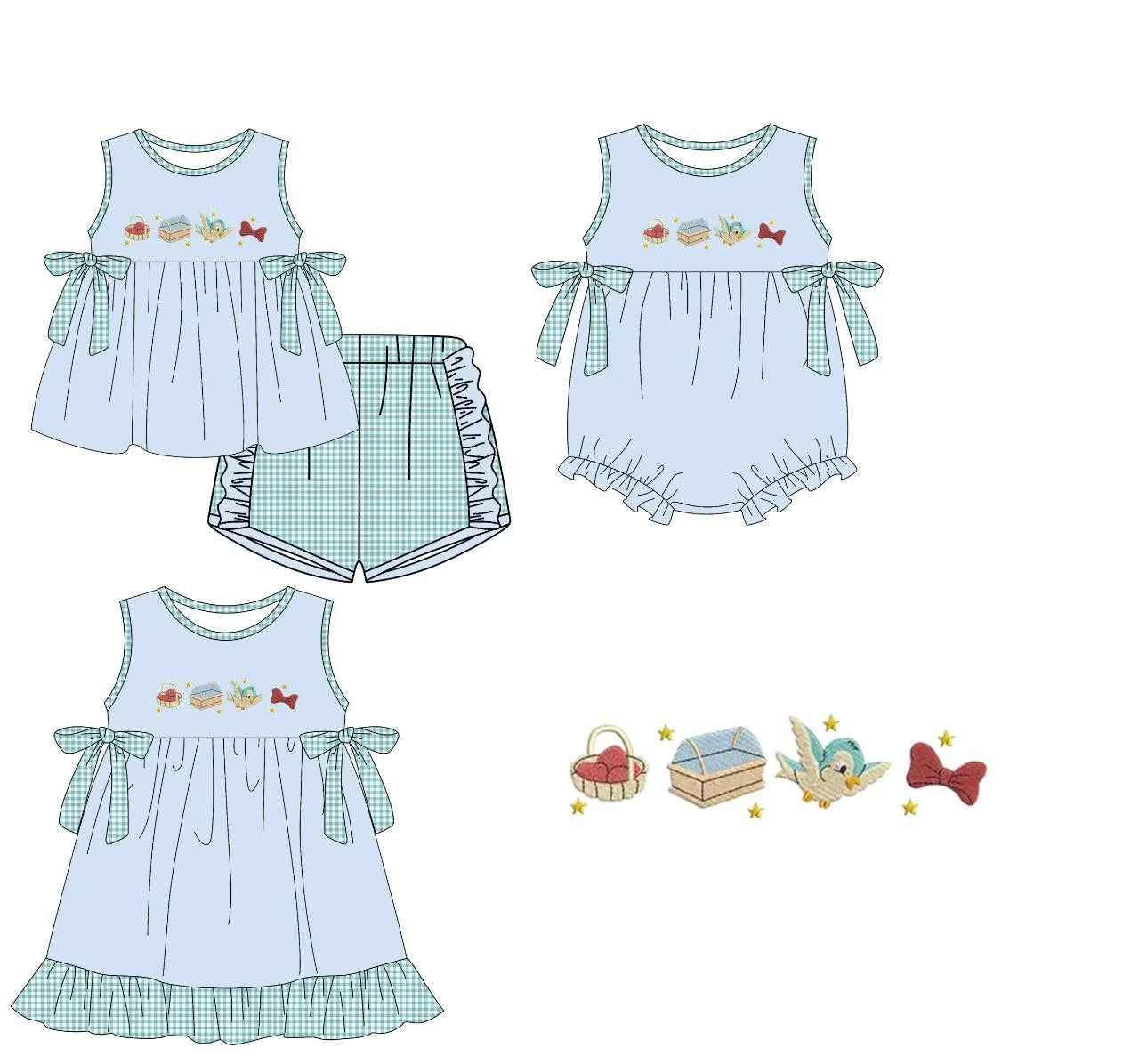 Princess Snow White Matching sets