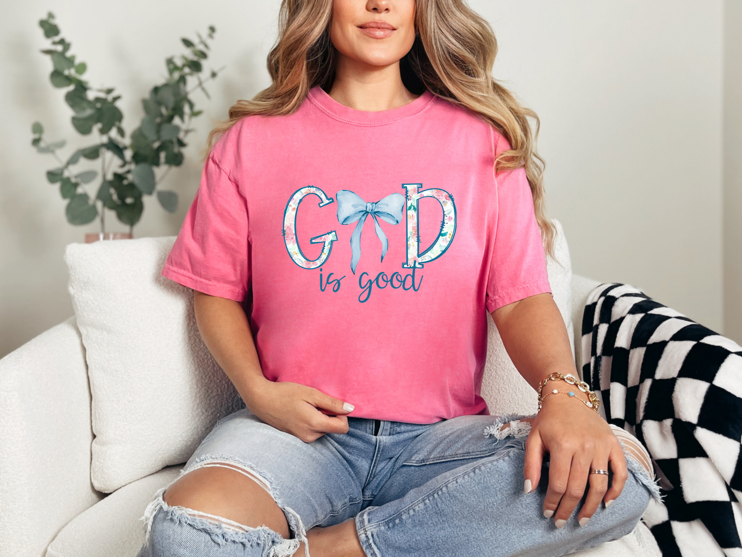 Comfort colors “God is good”Unisex garment-dyed heavyweight t-shirt