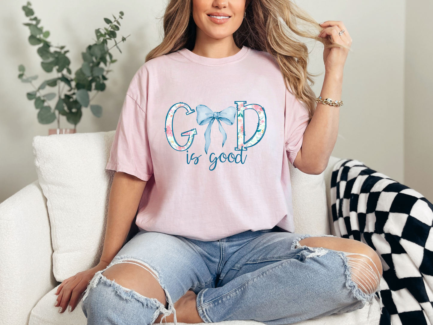 Comfort colors “God is good”Unisex garment-dyed heavyweight t-shirt