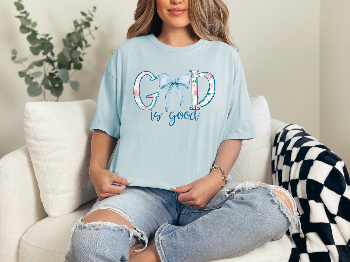 Comfort colors “God is good”Unisex garment-dyed heavyweight t-shirt