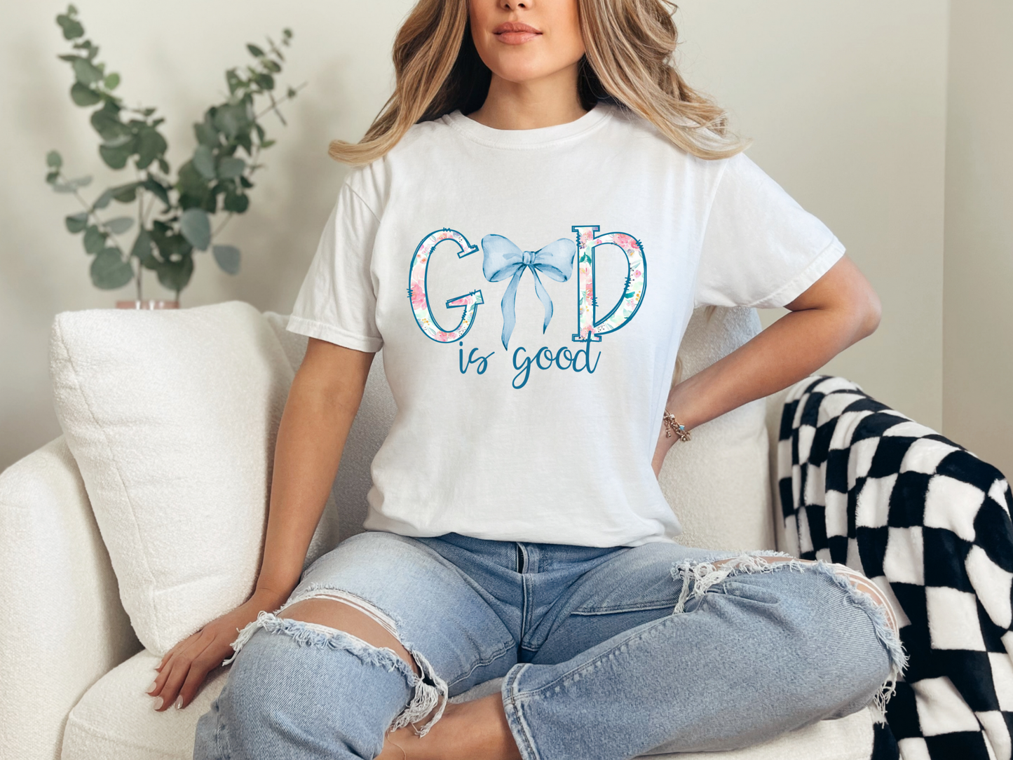 Comfort colors “God is good”Unisex garment-dyed heavyweight t-shirt