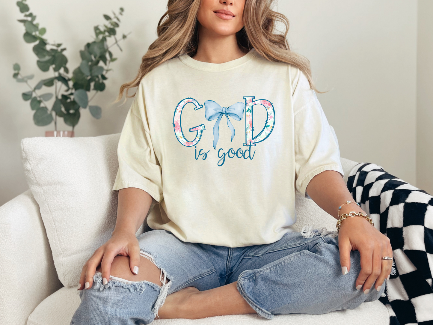 Comfort colors “God is good”Unisex garment-dyed heavyweight t-shirt
