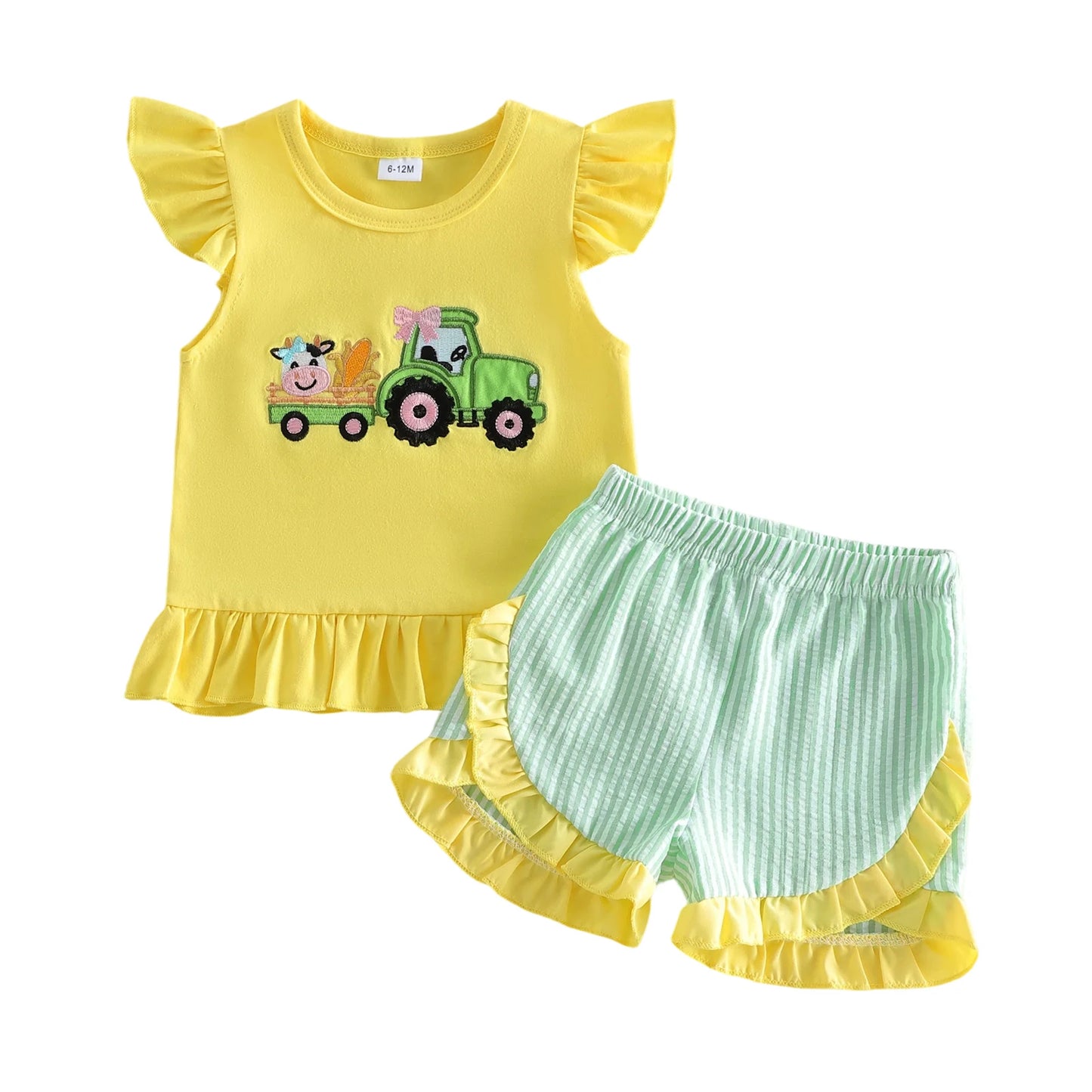 Girls 2 Piece Clothes Sets
