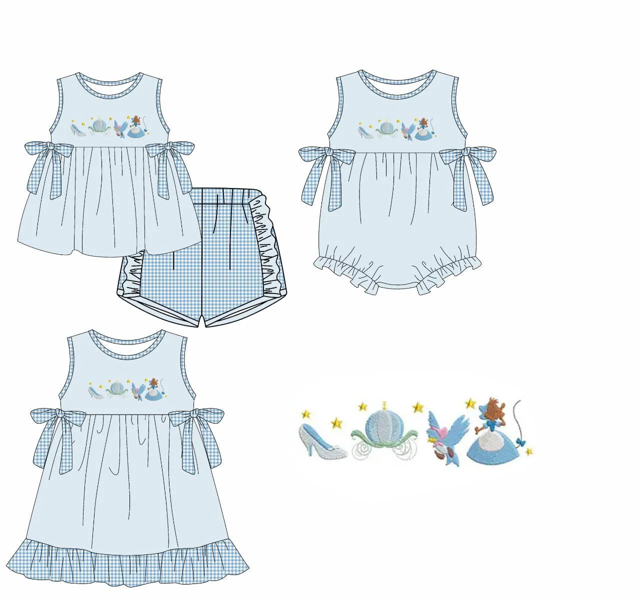 Princess Cinderella Matching sets