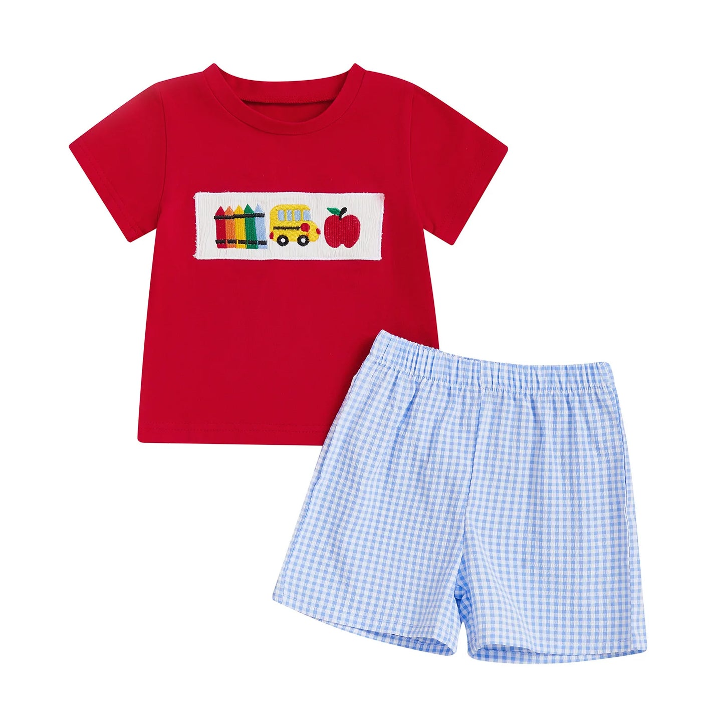 Boys Back to school short sets