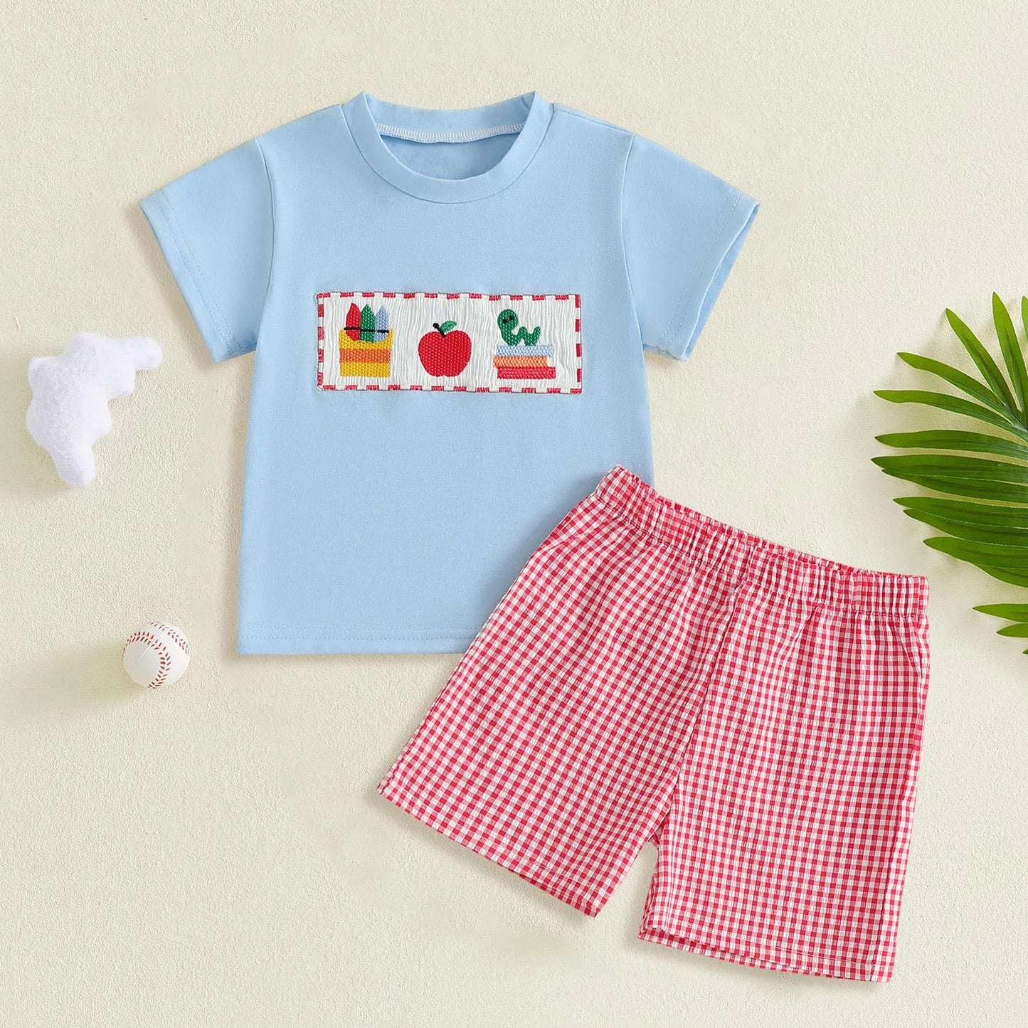 Boys Back to school short sets