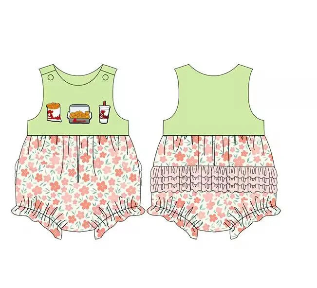 Boutique children's set Chicken print