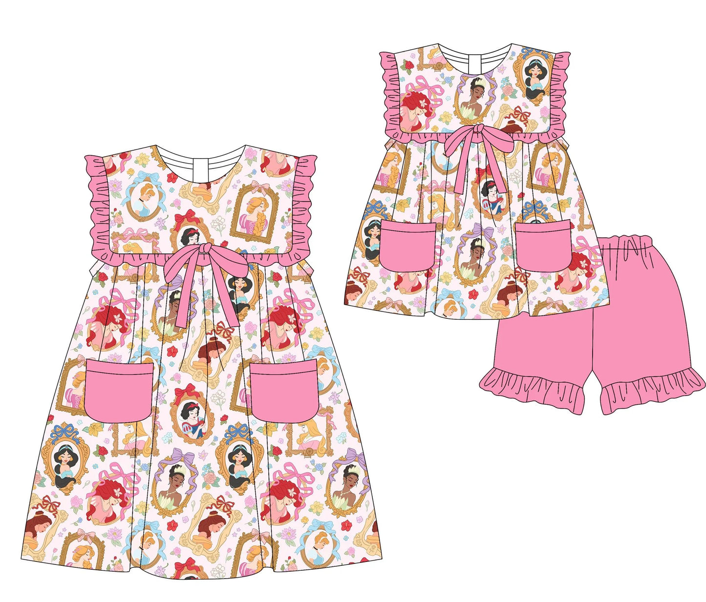 Pink Princess print