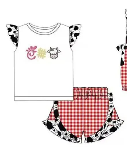 Plaid Chic-fil-a sets