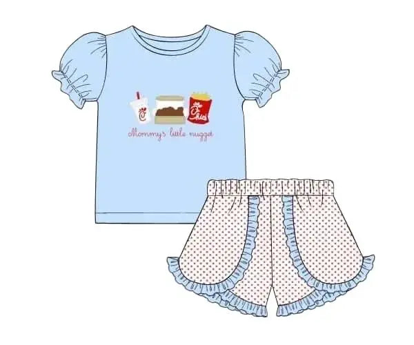 New boutique children's set “Mommy’s little nugget”