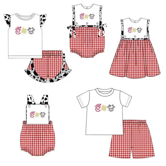 Plaid Chic-fil-a sets