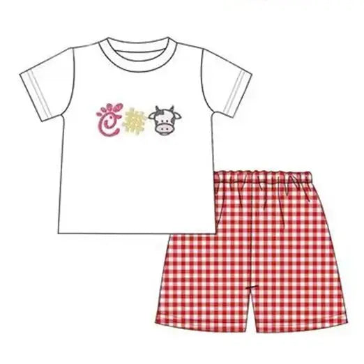 Plaid Chic-fil-a sets