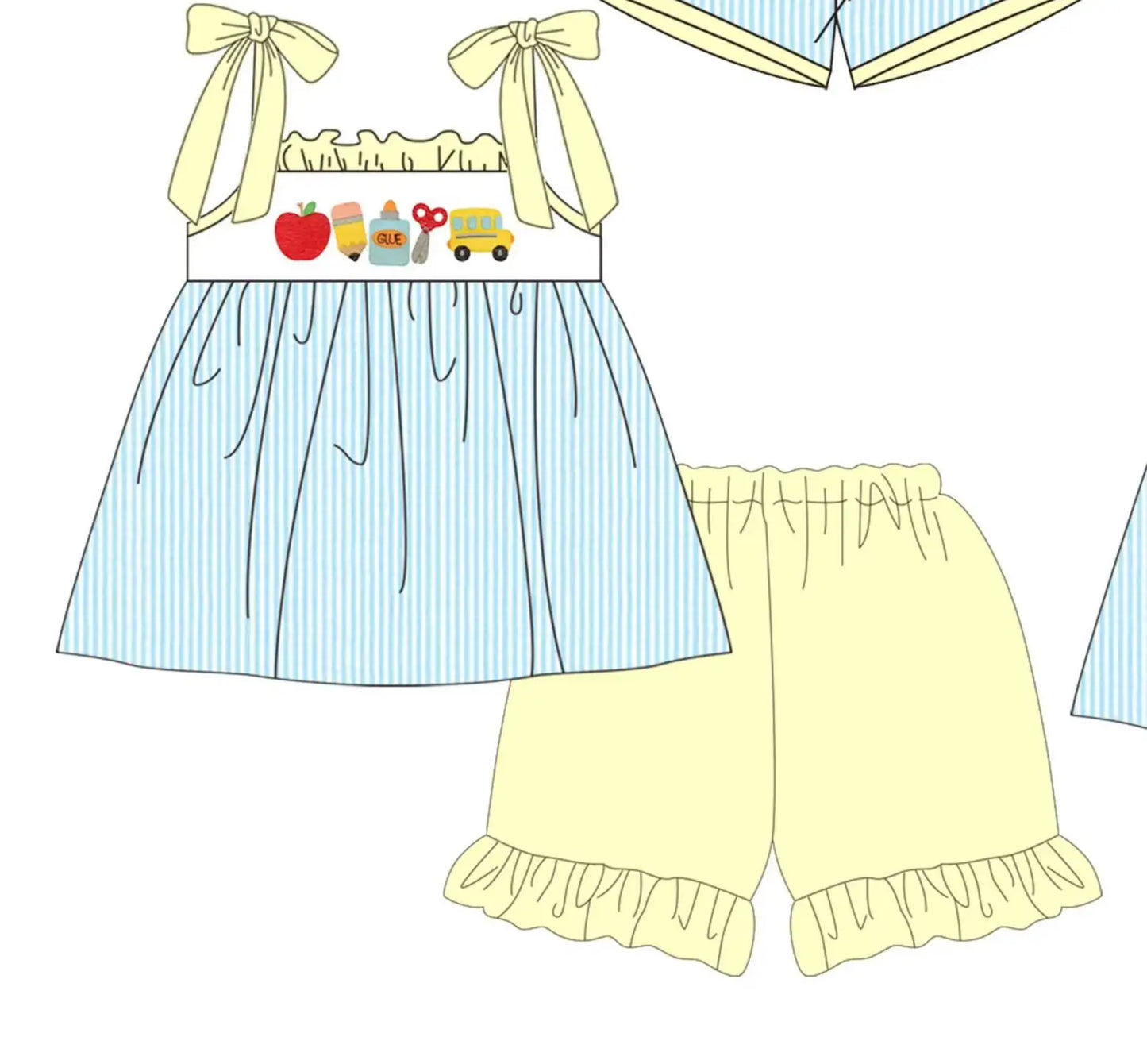Kids Back to School Outfit Sets